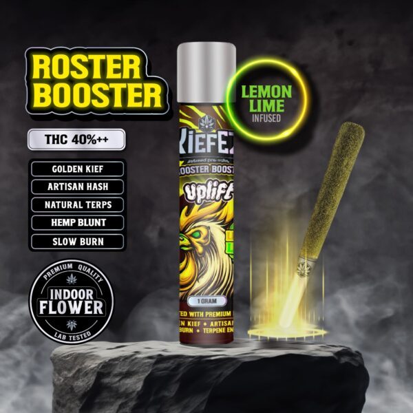 Rooster booster infused preroll 1g